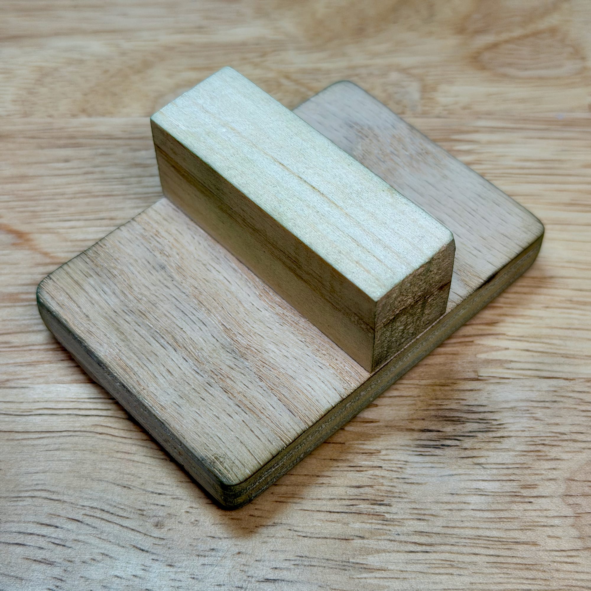 Wooden workholding block